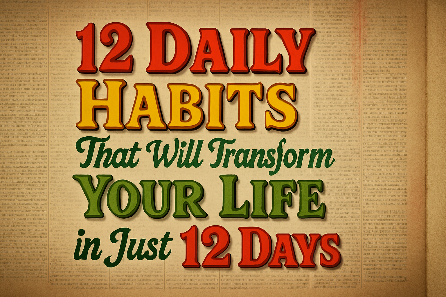 Transform Your Life