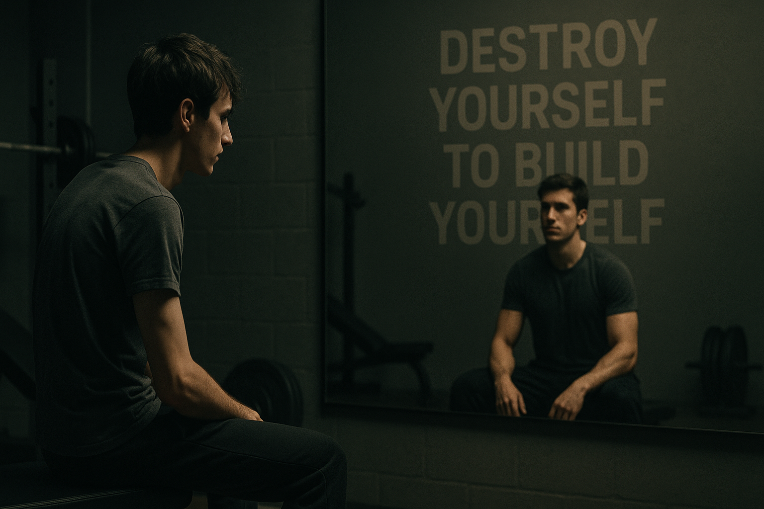 Destroy yourself to build yourself